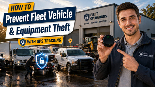 How to Prevent Fleet Vehicle & Equipment Theft with GPS Tracking