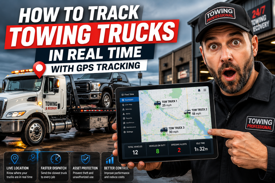 How to Track Towing Trucks in Real Time with GPS Tracking
