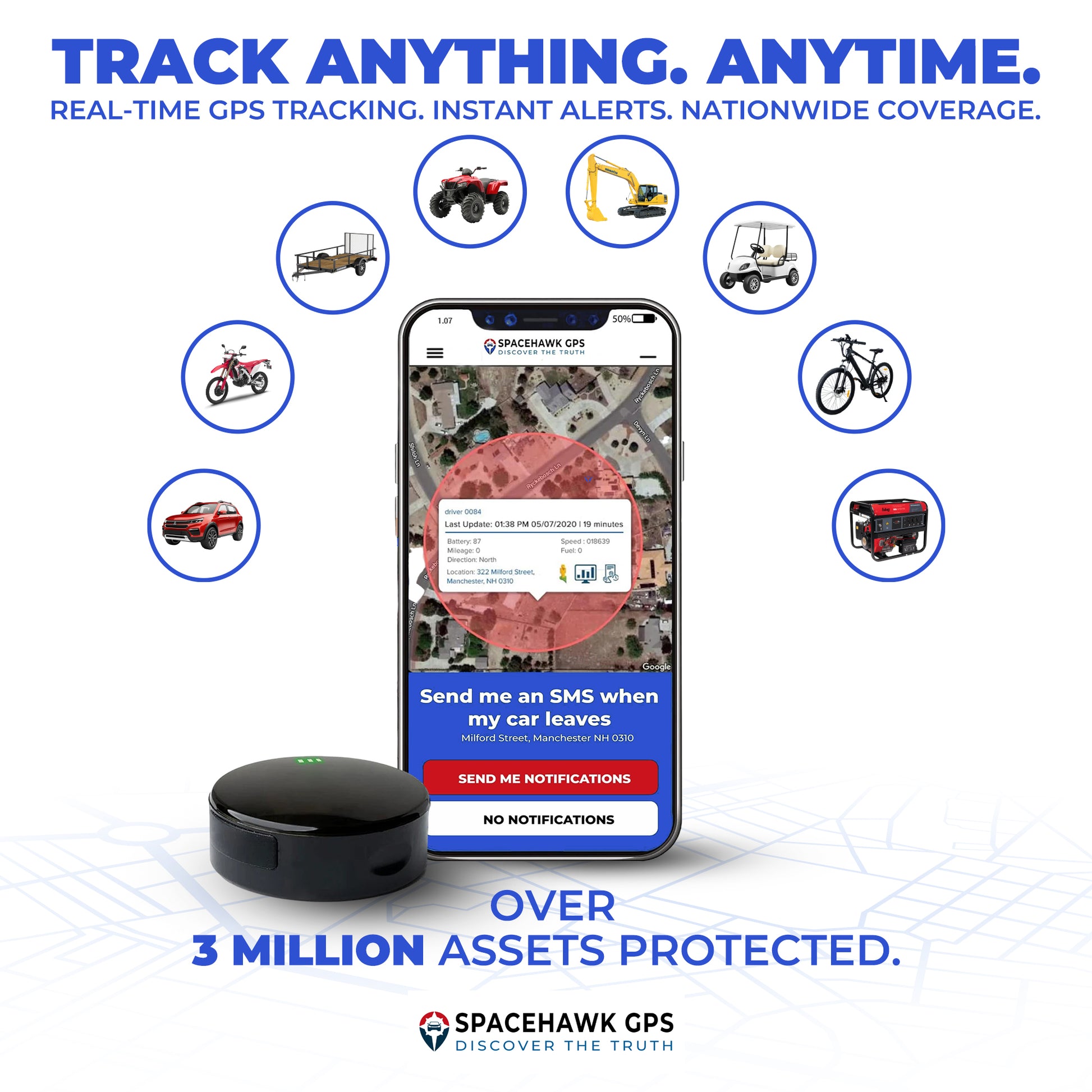 SpaceHawk GPS Asset Tracker