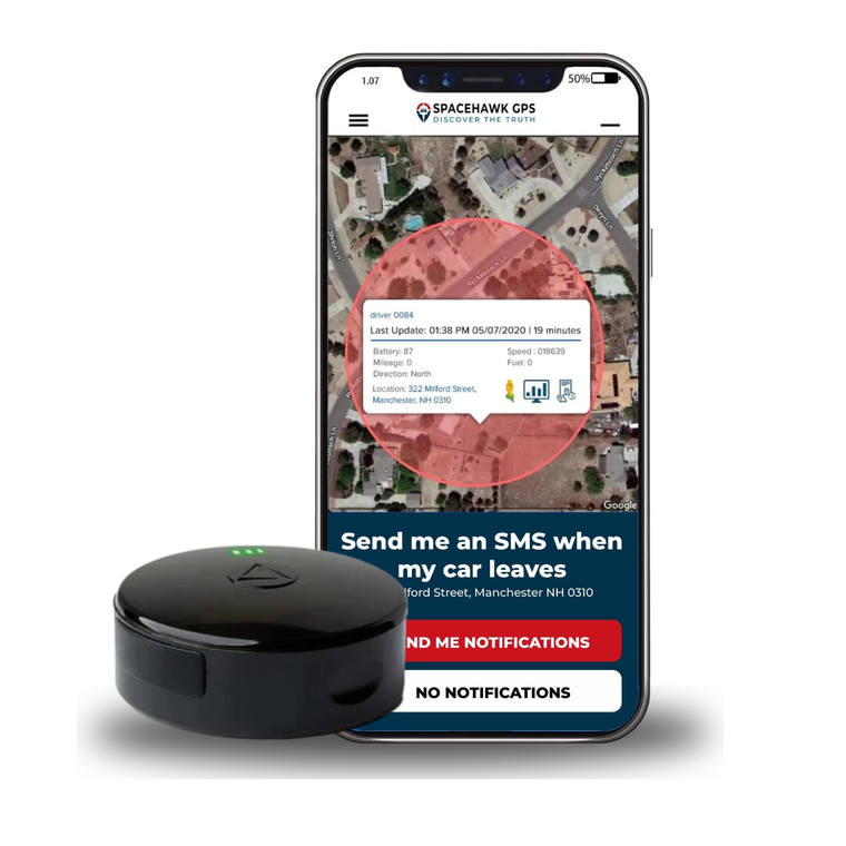SpaceHawk mini GPS tracker